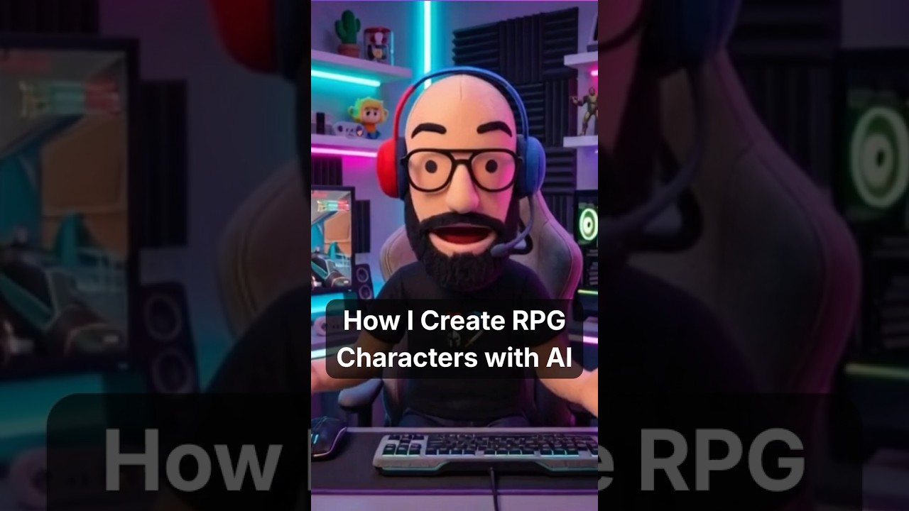 How I Create RPG Characters with AI