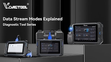 How to Read Live Data with VDIAGTOOL Diagnostic Tool | Data Stream Modes Explained