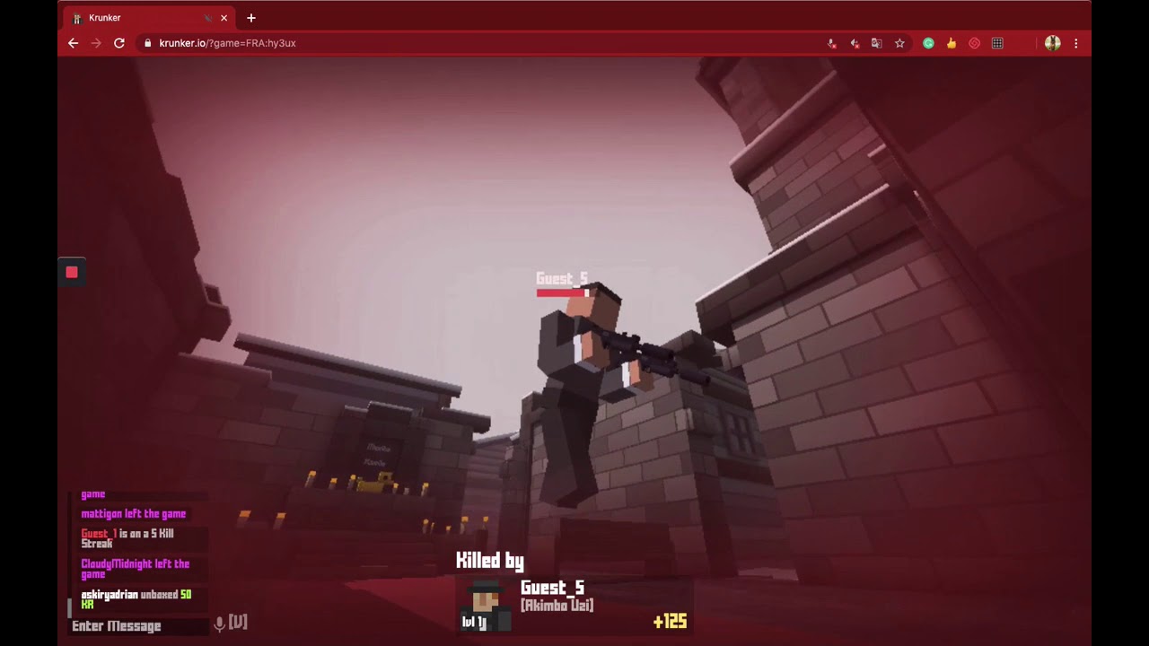 Krunker.io multiplayer game - YouTube