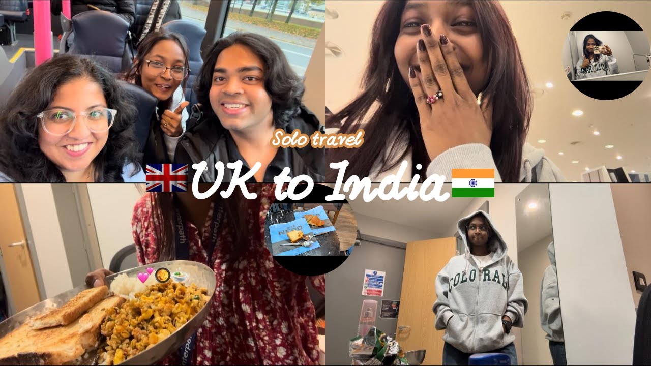 Solo Travel Diaries: Northern Ireland ➜ Mumbai ✈️☕✨ meeting my family, met new people, chaos