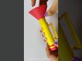 Paper Trumpet Making World Music Day Craft Ideas Diy Papercraft 