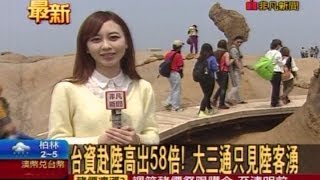 20140325 非凡6點晚間新聞 台資赴陸高出58倍! 大三通只見陸客湧 非凡全球報導 宏達電機皇絕地反攻!! 楊智捷