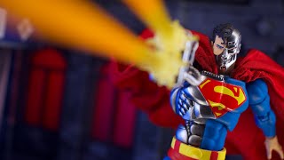 Mafex 164 DC Comics Return Of Superman: CYCBORG SUPERMAN review