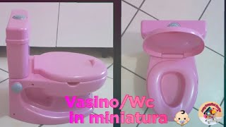 Vasino,Wc In Miniatura Per Bambini, 3 Anni