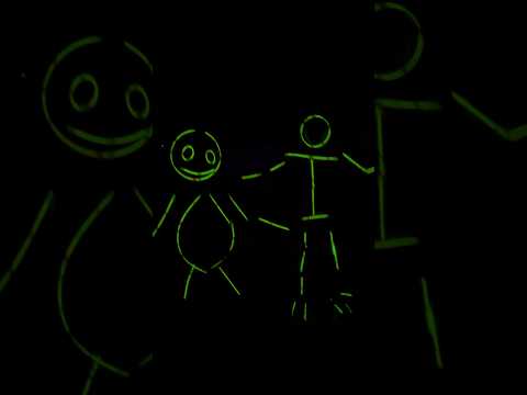 ピカピカにして暗闇で踊ってみた！！ #shorts #ダンスホール