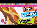 Gasa Wayuu 5 colores Ply Split