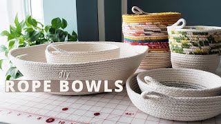 Making a new Rope Bowl for my Sewing Room! Rope Bowl Tutorial screenshot 5