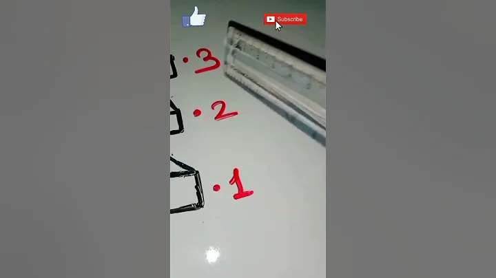 3 or 4 Illusion? Confused #artwork #trending #illusion #satisfying #art #drawing #easy