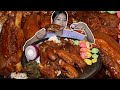 Spicypork curry with rice  naga mukbang