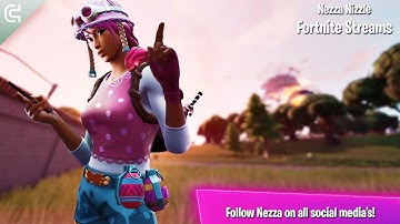 CUSTOM NEZZA FORNITE LOADING SCREEN INTRO! (Add this to my store?)