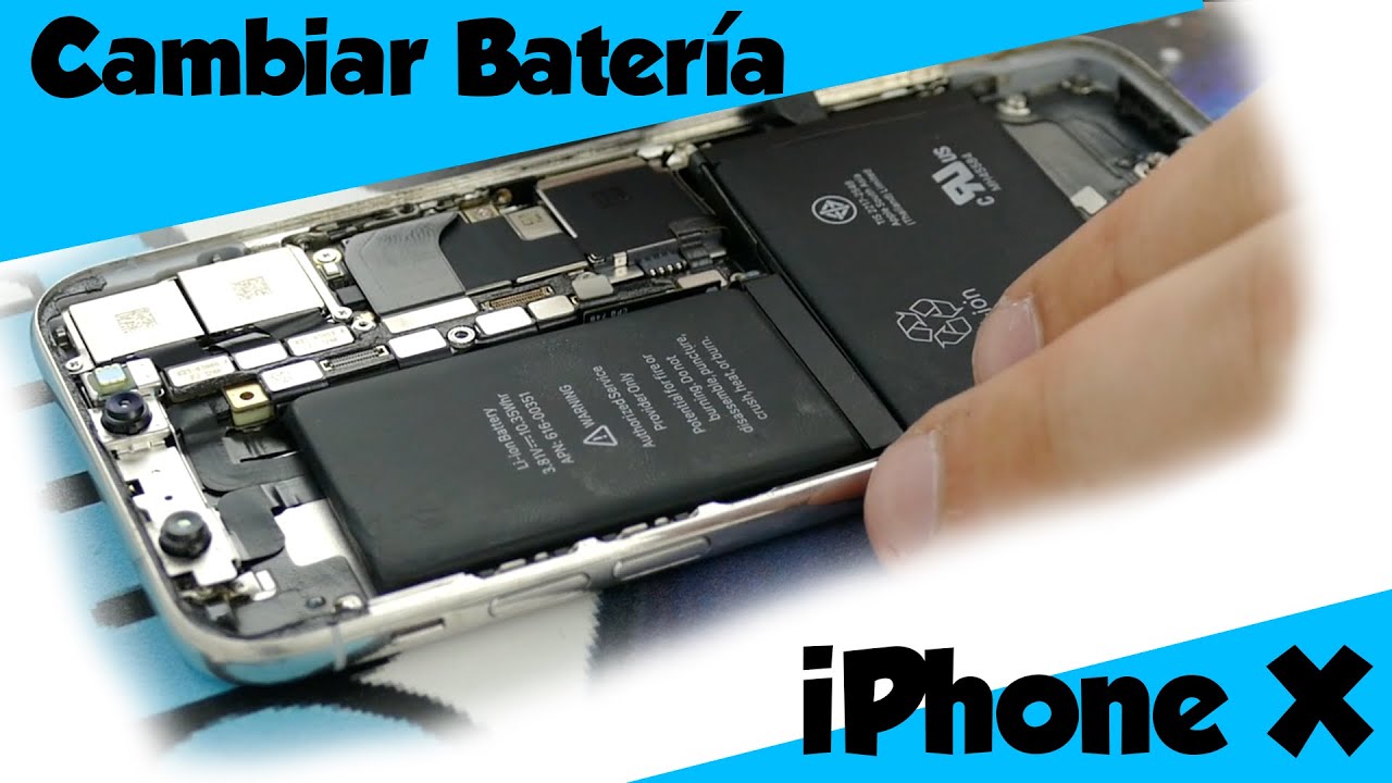 Sustitución de batería iPhone X - phonexpres