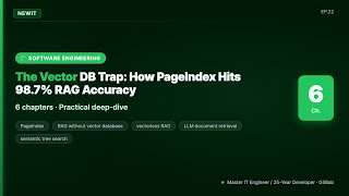 The Vector DB Trap: How PageIndex Hits 98.7% RAG Accuracy | #NEWIT