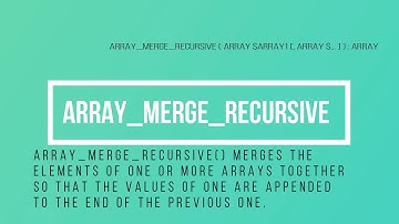 PHP | #3 Some unknown but very useful Array Functions