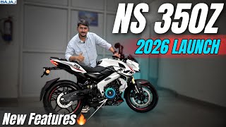 New 2026 Bajaj Pulsar Ns350z Launch  -🔥New Changes, Mileage, Features review || BikesHunt