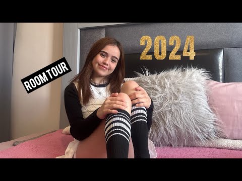 Nuevo room tour 2024 ☺️🫶🏻🌸🖤✔️ , ¿Qué tanto cambio mi habitación ?