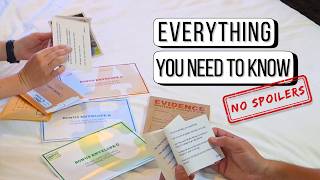 Unsolved Case Files (No Spoiler) Review Murder Mystery Game