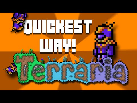 Quickest Possible Way To Get Meteorite Armour In Terraria