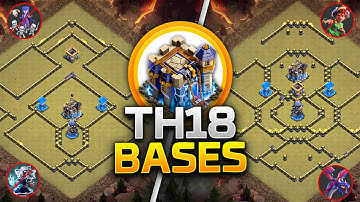 TOP 5! NEW BEST Town Hall 18 (TH18) Base Layout + Copy Link 2025 | TH18 War Base | Clash of Clans