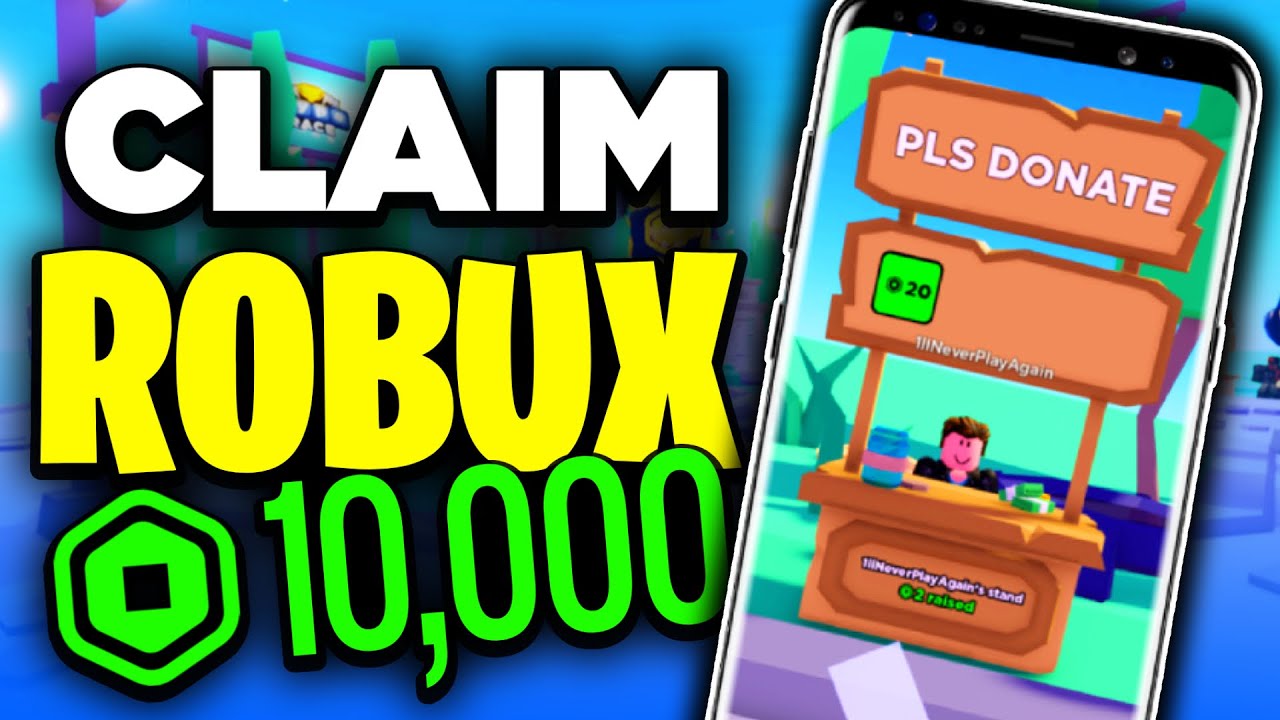 How to Claim Robux in Pls Donate - Roblox Tutorial : r/GaugingGadgets