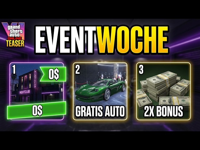 Warum du diese GTA Online Eventwoche NICHT verpassen darfst