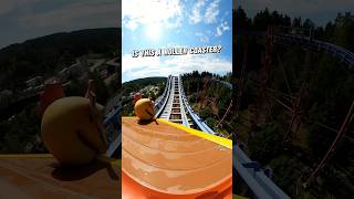 SuperSplash at TusenFryd… Roller coaster or water ride? 🤔 #rollercoaster #amusementpark #themepark