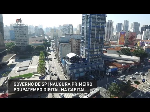 Governo de São Paulo inaugura primeiro Poupatempo Digital na capital  paulista - Notícias da Região