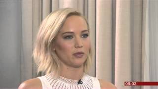 Jennifer Lawrence Mockingjay Part 2 BBC Breakfast 2015