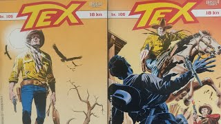 Tex - Dugo putovanje i Šerif u nevolji - Prelistavanje i komentar stripa