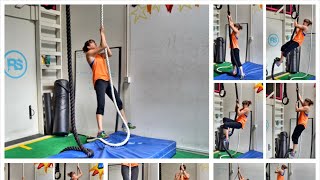 How To Climb a Rope - 11 Rope Climb Variations