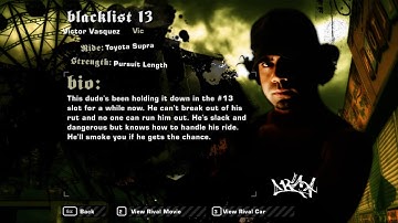 Need For Speed Most Wanted NFS MW Blacklist 13