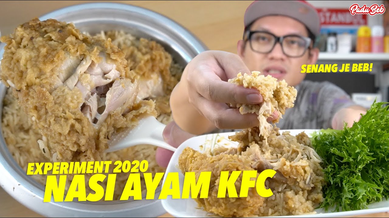 Aku Cuba Masak Nasi Ayam KFC Guna Rice Cooker  Experiment 