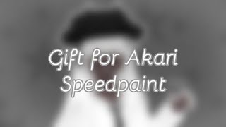 Akari speedpaint || ft. My best friend || Roblox avatar ||