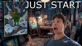 Painting Scyther in My Style – Pokémon Art Challenge!