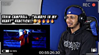 Tevin Campbell - Always In My Heart | REACTION!!🔥🔥🔥