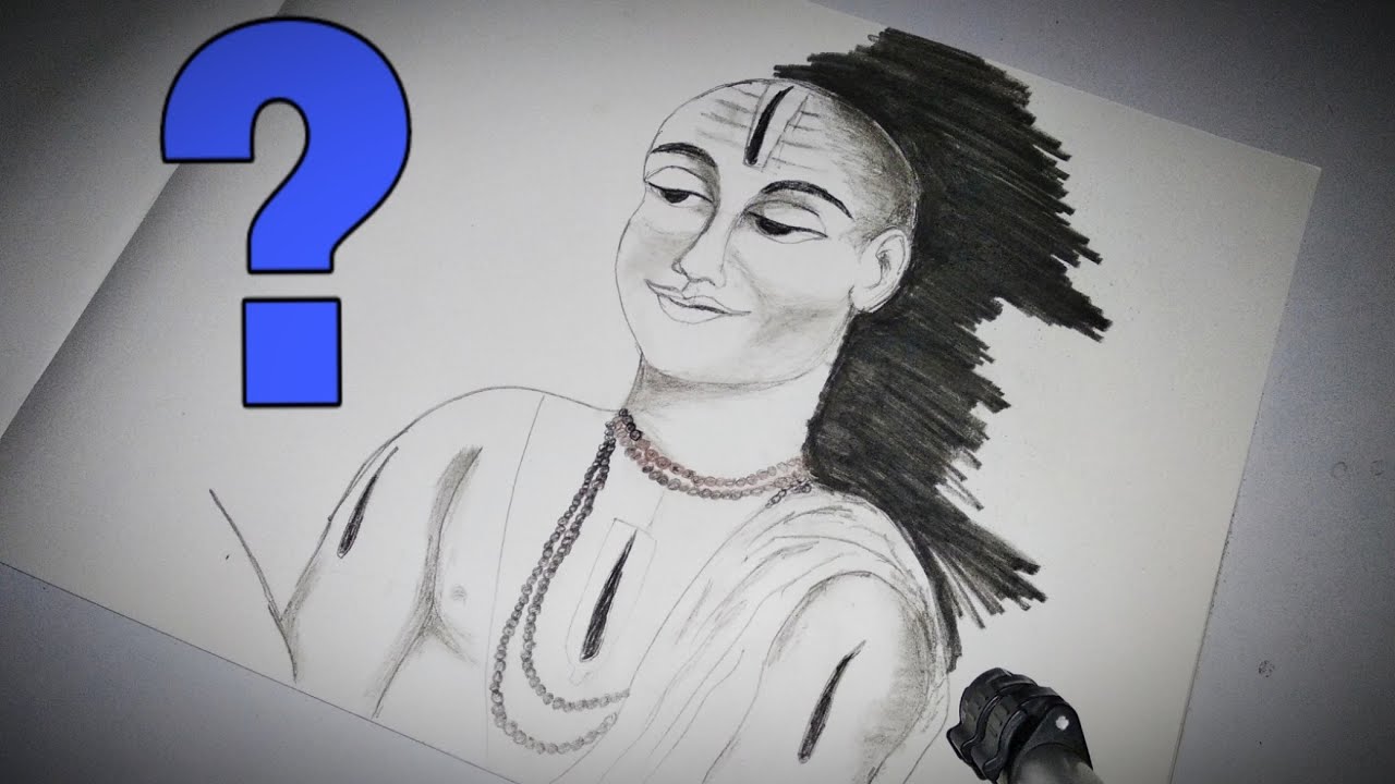 How to draw Tulsidas Drawing // Easy Drawing - YouTube