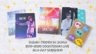 [UNBOXING | 언박싱] TAEMIN 2ND CONCERT [T1001101] in JAPAN 2019-2020 COUNTDOWN LIVE Blu-ray (w/ goods)