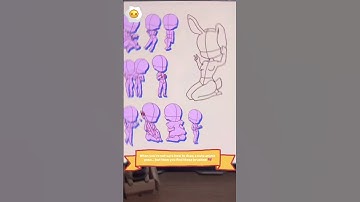 Just found these super useful Chibi maker brushes! 🎀 LINK IN BIO！ #procreateart #procreatebrushes