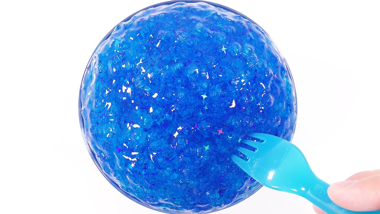 【DIY】超ゴリゴリのビルディングブロックスライム作ってみた【slime ASMR】