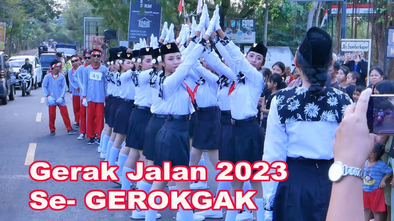 FORMASI GERAK JALAN DI START 2023 Se Kec. GEROKGAK !!!