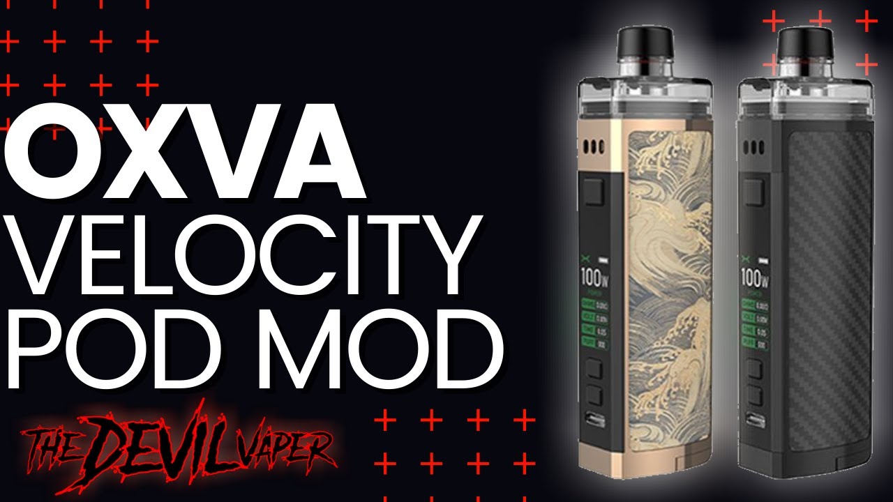 OXVA Velocity 21700 Pod Mod Review - A Multi-Purpose Vape Kit! - YouTube