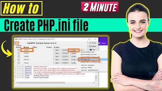 How to create php.ini file 2024 | How to 1 minute screenshot 4