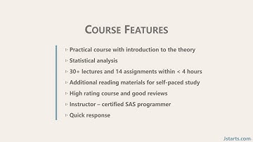 Statistical Data Analysis with SAS - learn Data Analysis