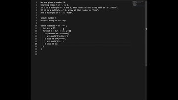 Efficient Fizz Buzz  Solution in Javascript O(N)