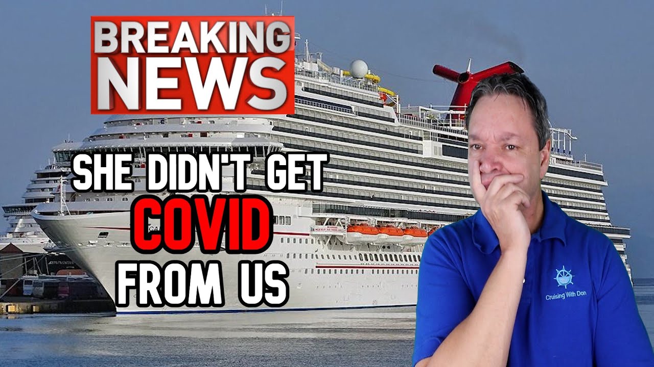 BREAKING CRUISE NEWS - CARNIVAL'S RESPONSE TO PASSENGERS DEATH
