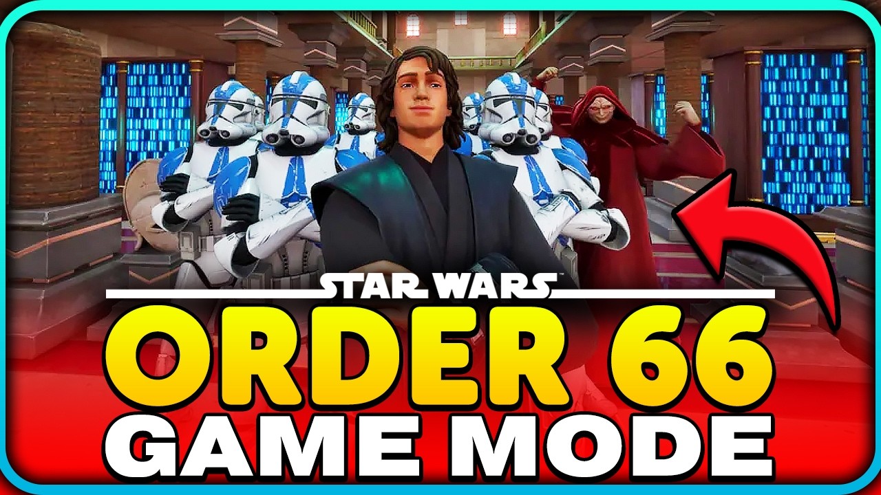 This NEW Star Wars Order 66 Game is in Fortnite...