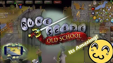 Old School Runescape - Mobile Gameplay Tutorial pt1