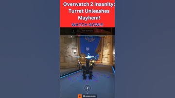 🔥Unstoppable Bastion Rampage🤖: Multi-Kills Mayhem  in Overwatch 2! 💥🎮 #overwatch2 #shorts #gameplay