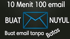 Cara bikin 100 Email dalam waktu 10 Menit - Durasi: 11.08. Cara bikin 100 Email dalam waktu 10 Menit - Durasi: 11.08.