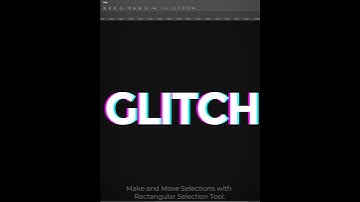 How to add Glitch Text Effect in Photoshop | Learn With Fana