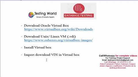 Unix / Linux for Testers : Setup Unix/Linux environment for Practice